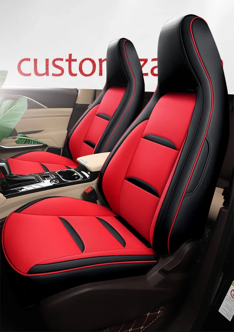 Leather Seat Covers for FAW Bestune T77 Pro (2019–2023)