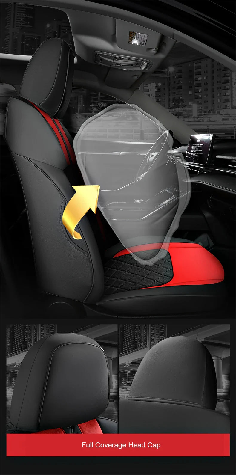 Leather Seat Covers for Haval Jolion 5-Seater