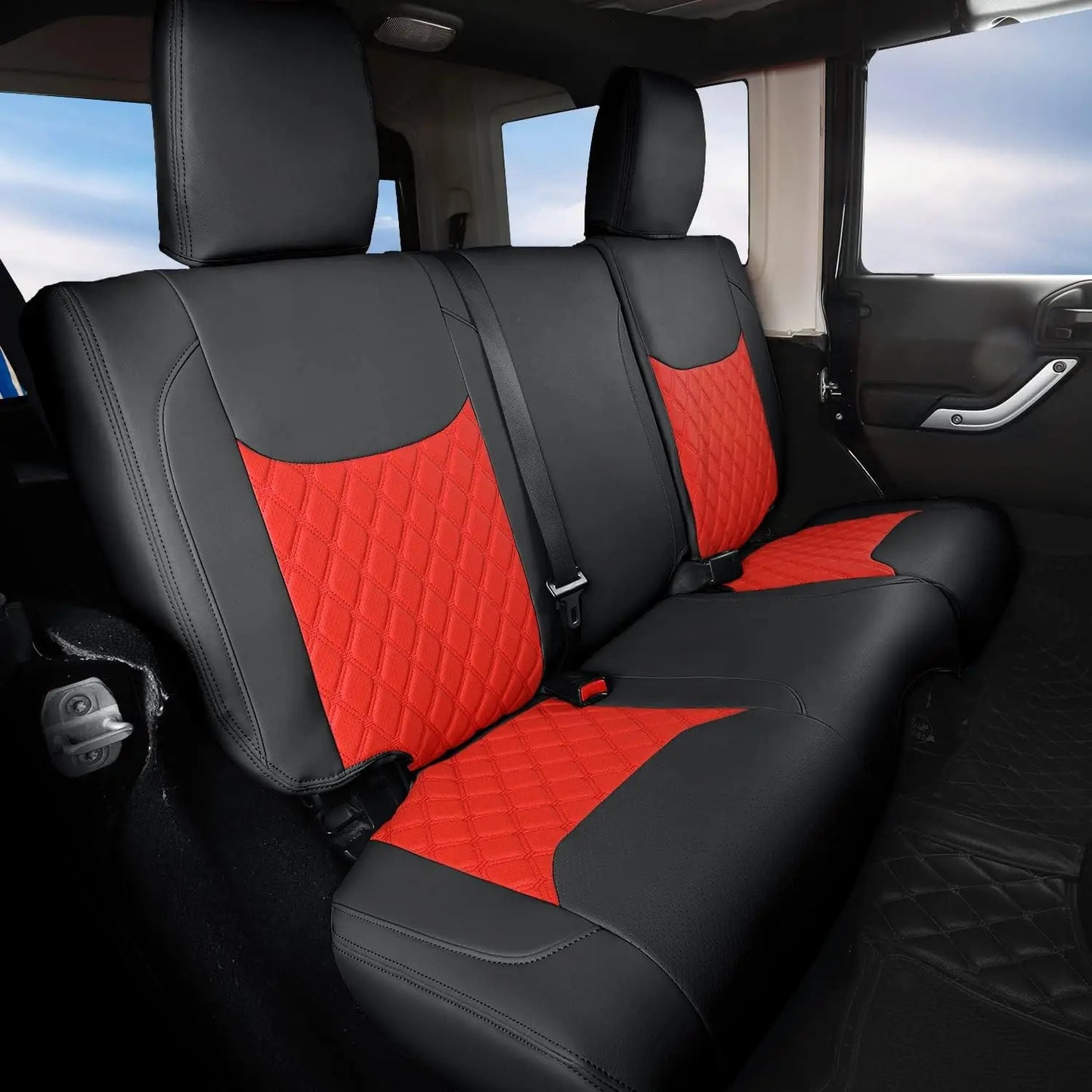 Leather Seat Covers for Jeep Wrangler (2007–2017)