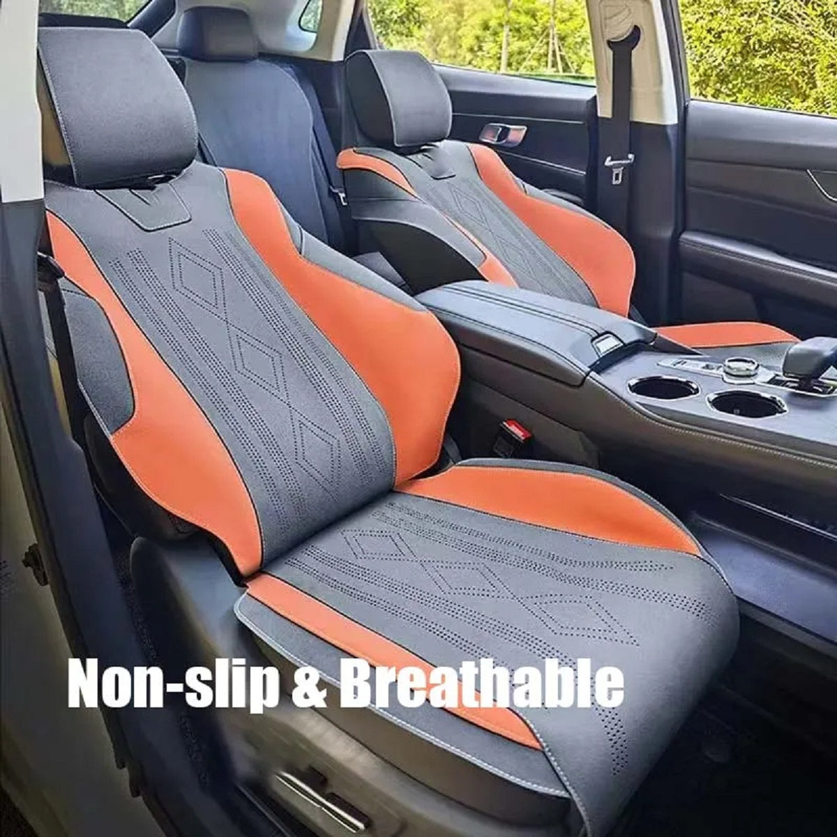 Half-Cover Suede Seat Covers for Changan UNI‑K