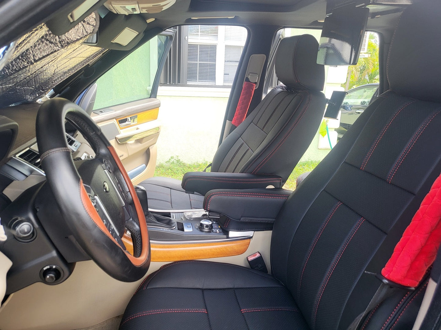 Leather Seat Covers for Range Rover Sport