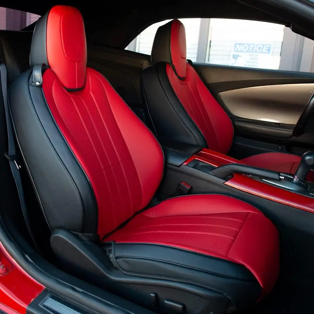 Leather Seat Covers for Chevrolet Camaro