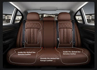 Leather Seat Covers for BMW X7 (6 Seats, 3 Rows)