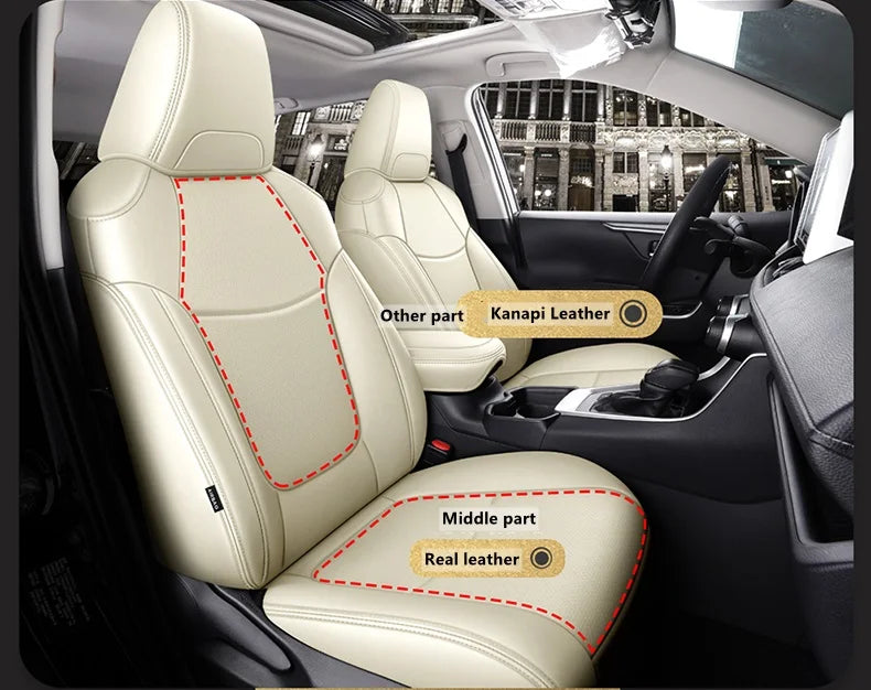 Leather Seat Covers for Toyota RAV4