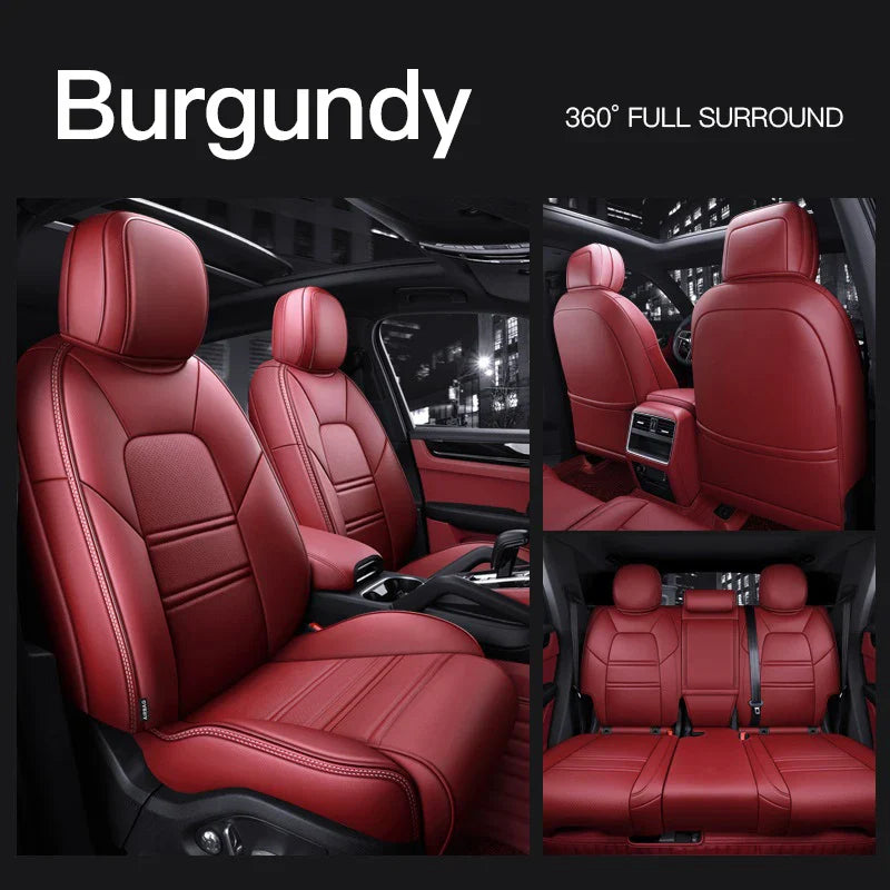 Leather Seat Covers for Porsche Cayman (2013-2016)
