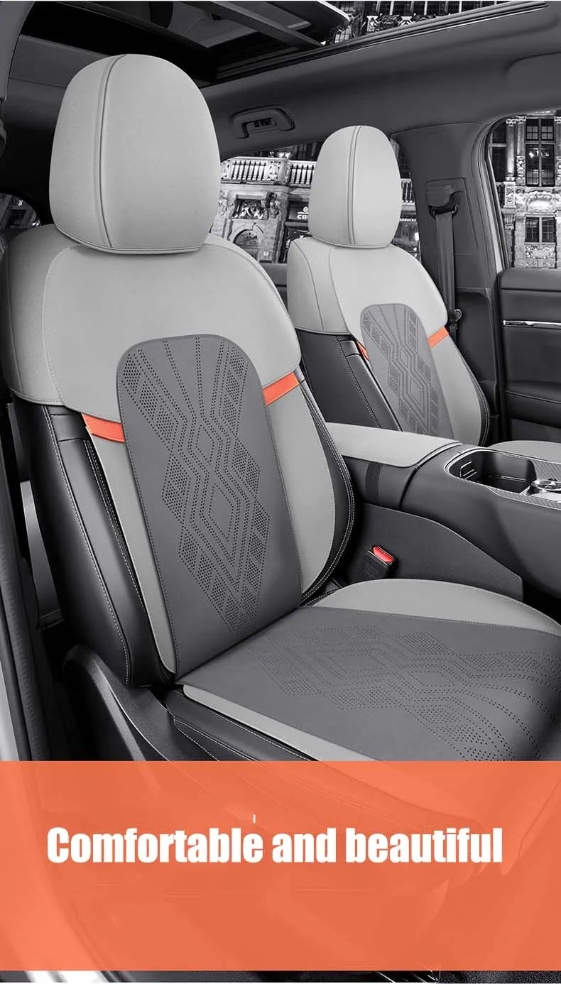Half-Cover Suede Seat Covers for Haval Dargo