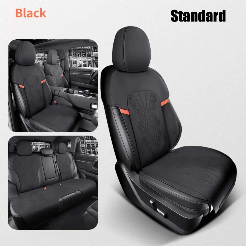 Half-Cover Suede Seat Covers for Haval Dargo