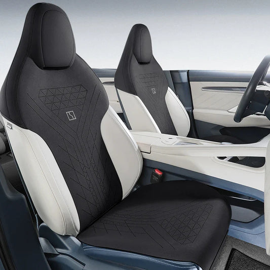 Suede Car Seat Cushion Pads for Zeekr 001 (Half Cover Set)
