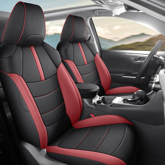 Flax Linen Breathable Seat Covers for Toyota RAV4 (2013–2019)
