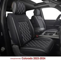 Leather Seat Covers for Chevrolet Colorado (2015–2024)