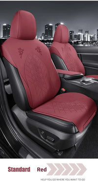 Half-Cover Alcantara Suede Car Seat Cushion Pads for Toyota Highlander