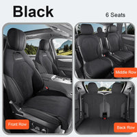 Half-Cover Suede Car Seat Cushion Pads for Lynk & Co 09