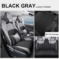 Flax Linen Breathable Seat Covers for Toyota bZ4X
