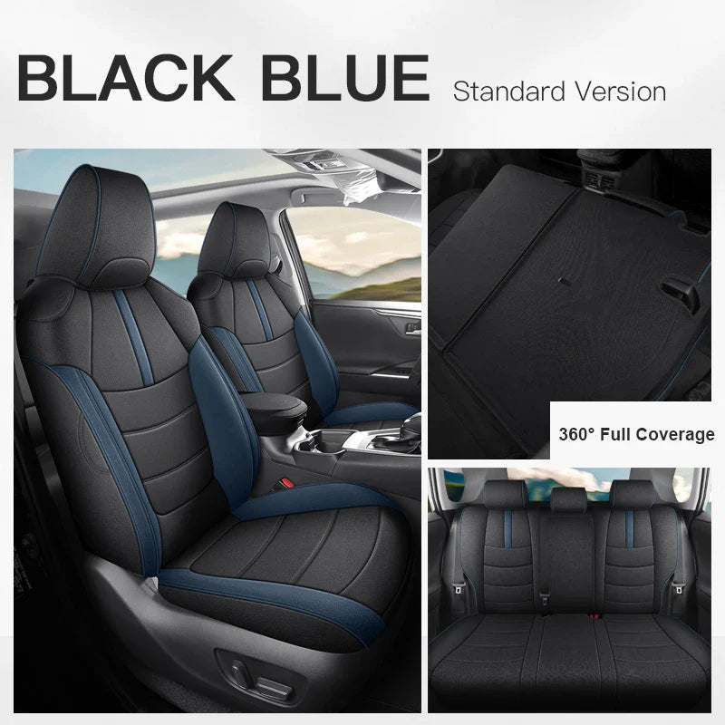 Flax Linen Breathable Seat Covers for Toyota RAV4 (2020–2025)