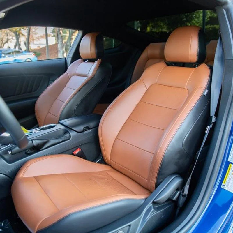 Leather Seat Covers for 2012–2014 Ford Mustang Coupe