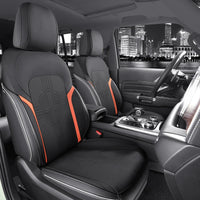 Half‑Cover Suede Car Seat Cushion Pads for Mercedes‑Benz GLC