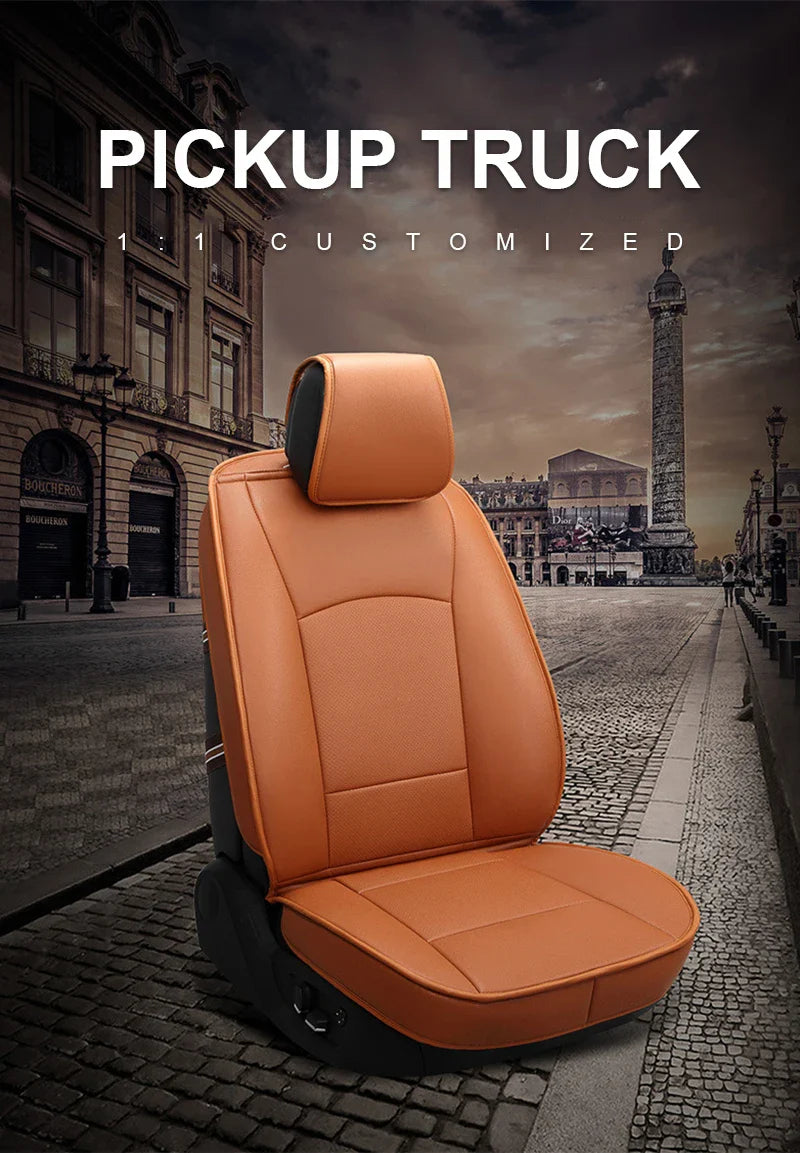 Leather Seat Covers for Chevrolet Colorado (2015–2022)