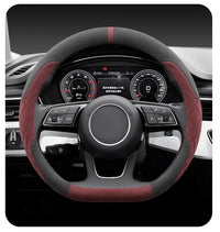 38 cm Anti-Slip Suede Steering Wheel Cover for BYD Atto 3 Yuan Plus