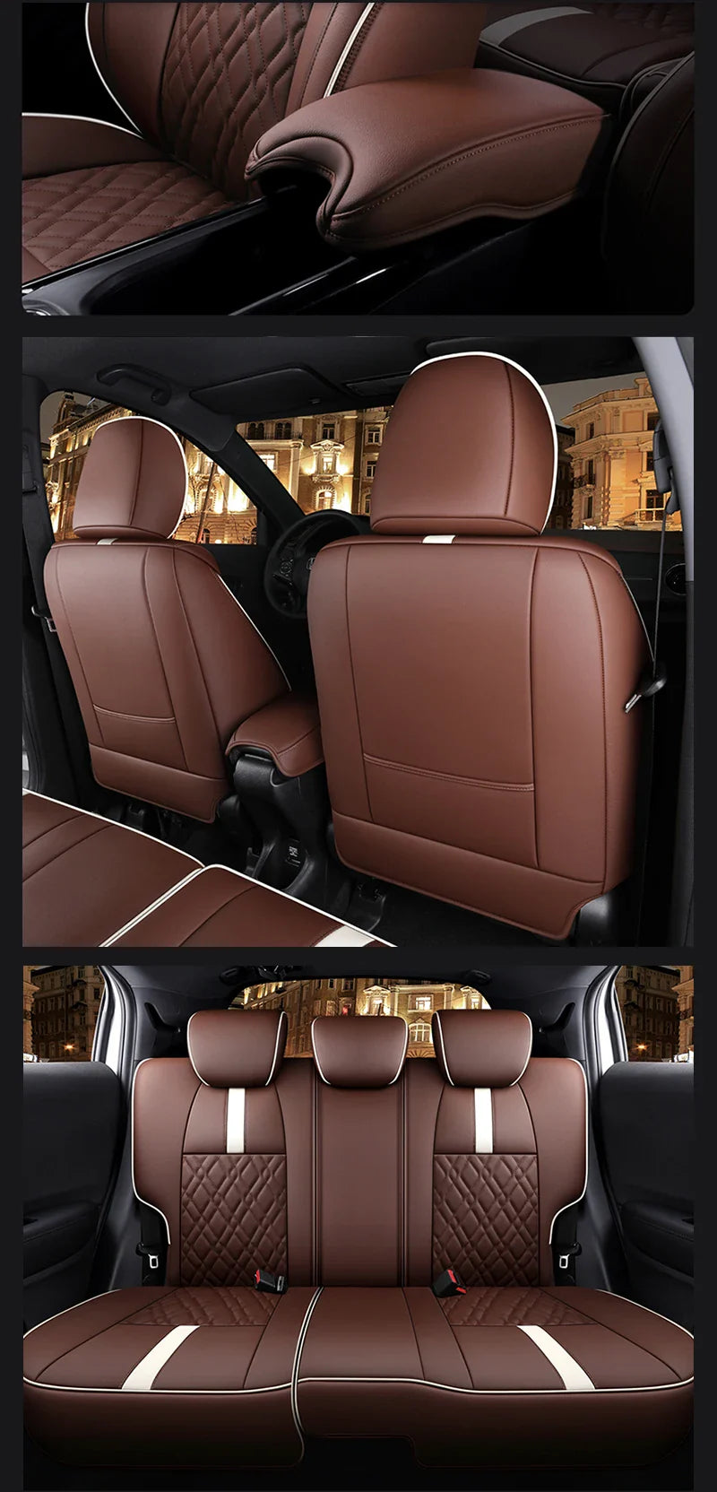 Leather Seat Covers for Honda HR-V