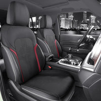 Half‑Cover Suede Car Seat Cushion Pads for Mercedes‑Benz GLC