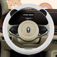 38 cm Universal Fun Leather Steering Wheel Cover