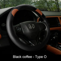 38 cm Universal Fun Leather Steering Wheel Cover