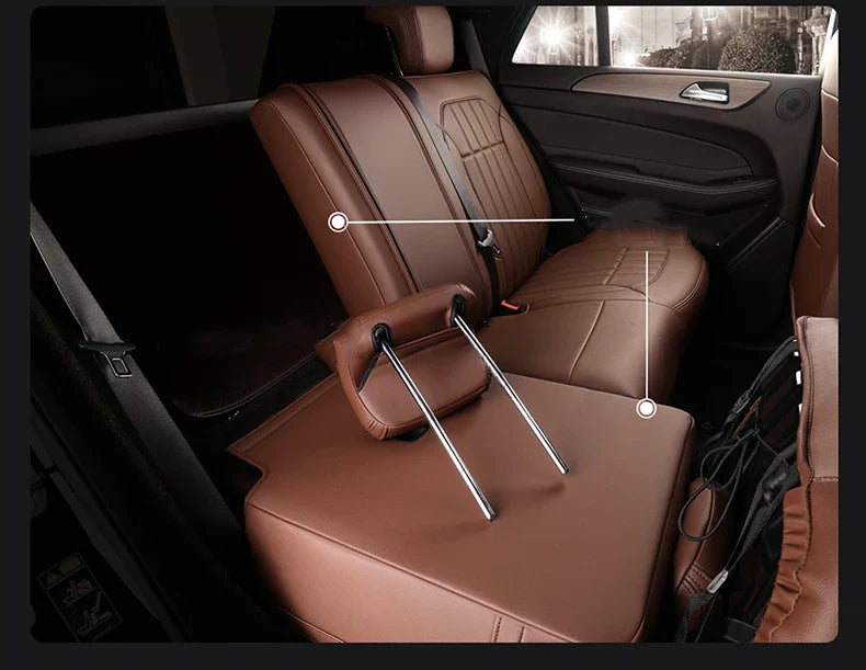 Leather Seat Covers for Mercedes-Benz C-Class W204