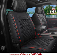 Leather Seat Covers for Chevrolet Colorado (2015–2024)