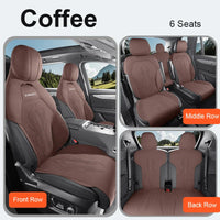Half-Cover Suede Car Seat Cushion Pads for Lynk & Co 09