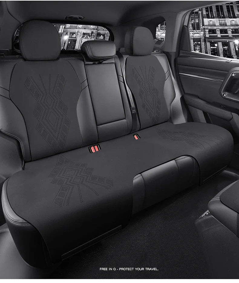 Half-Cover Suede Seat Covers for Haval Dargo