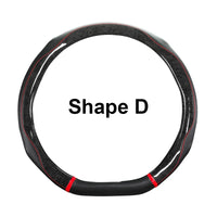 38 cm Universal Leather Steering Wheel Cover – Leopard Print, Anti-Slip