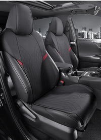 Half-Cover Suede Car Seat Cushion Pads for Toyota RAV4