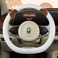 38 cm Universal Fun Leather Steering Wheel Cover