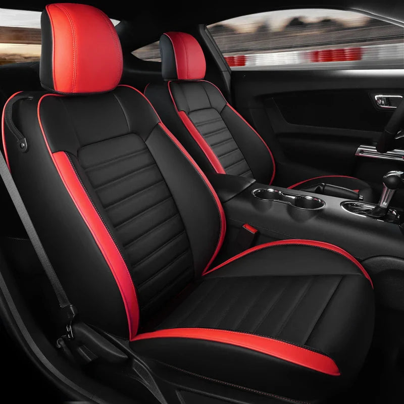Leather Seat Covers for Ford Mustang Convertible