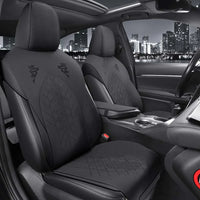 Half-Cover Alcantara Suede Car Seat Cushion Pads for Toyota Highlander