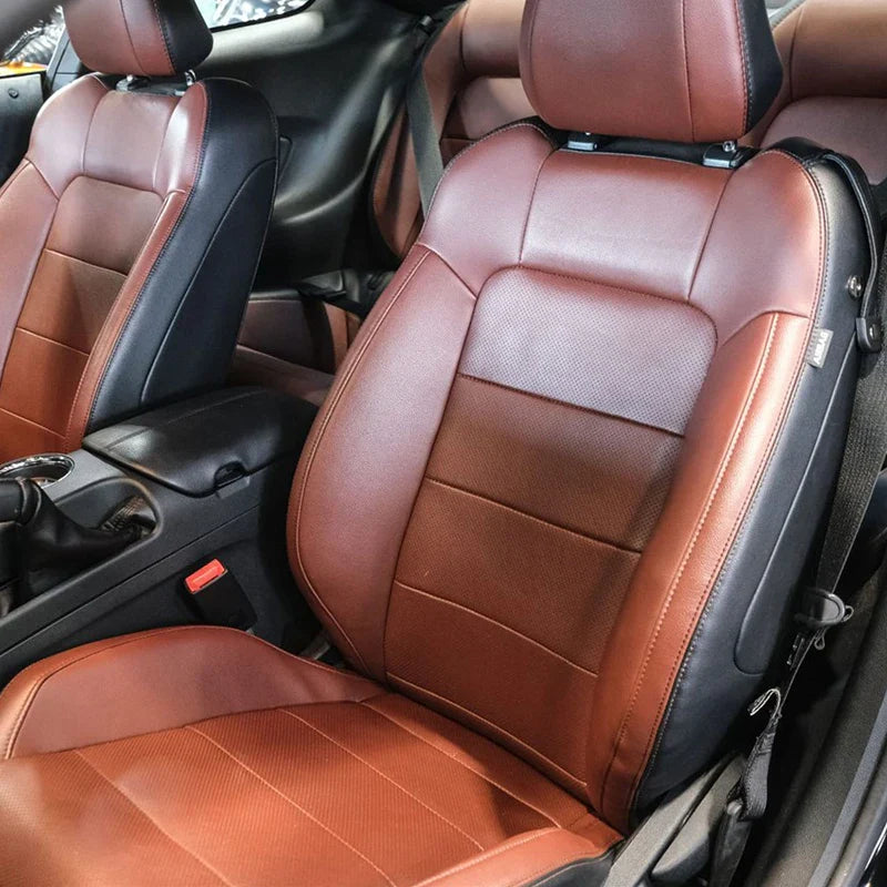Leather Seat Covers for 2015–2024 Ford Mustang GT Coupe