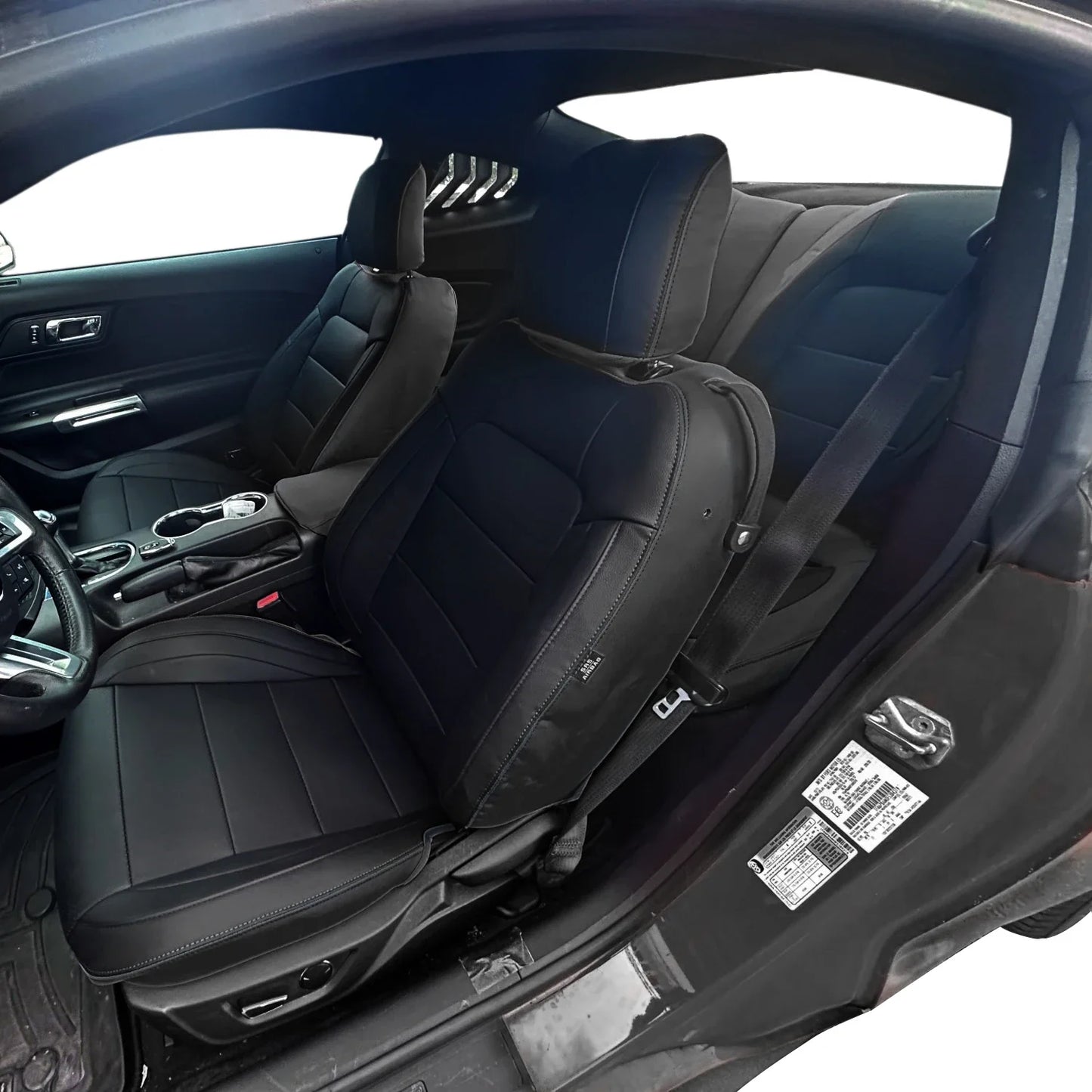 Leather Seat Covers for Ford Mustang Convertible