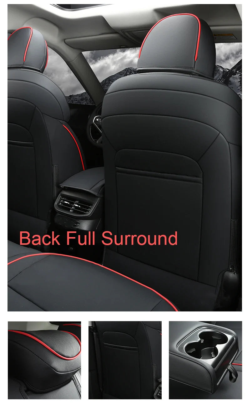 Leather Seat Covers Full Set for Haval Jolion
