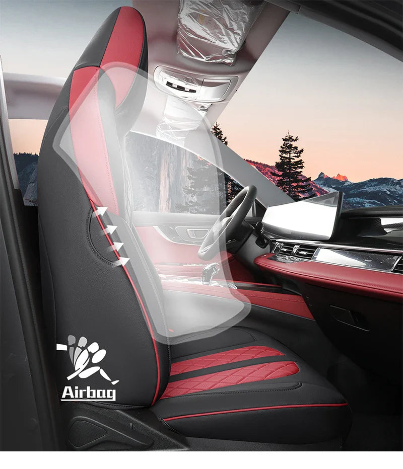 Leather Seat Covers for Chery Tiggo 7 Pro (2023–2024)