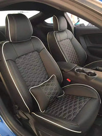 Leather Seat Covers for Ford Mustang Convertible