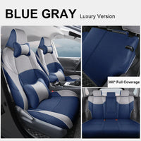 Flax Linen Breathable Seat Covers for Toyota bZ4X