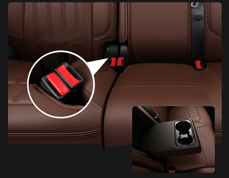 Leather Seat Covers for Mercedes-Benz C-Class W204