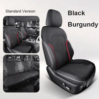 Half‑Cover Suede Car Seat Cushion Pads for Mercedes‑Benz GLC