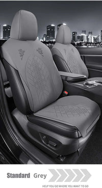 Half-Cover Alcantara Suede Car Seat Cushion Pads for Toyota Highlander