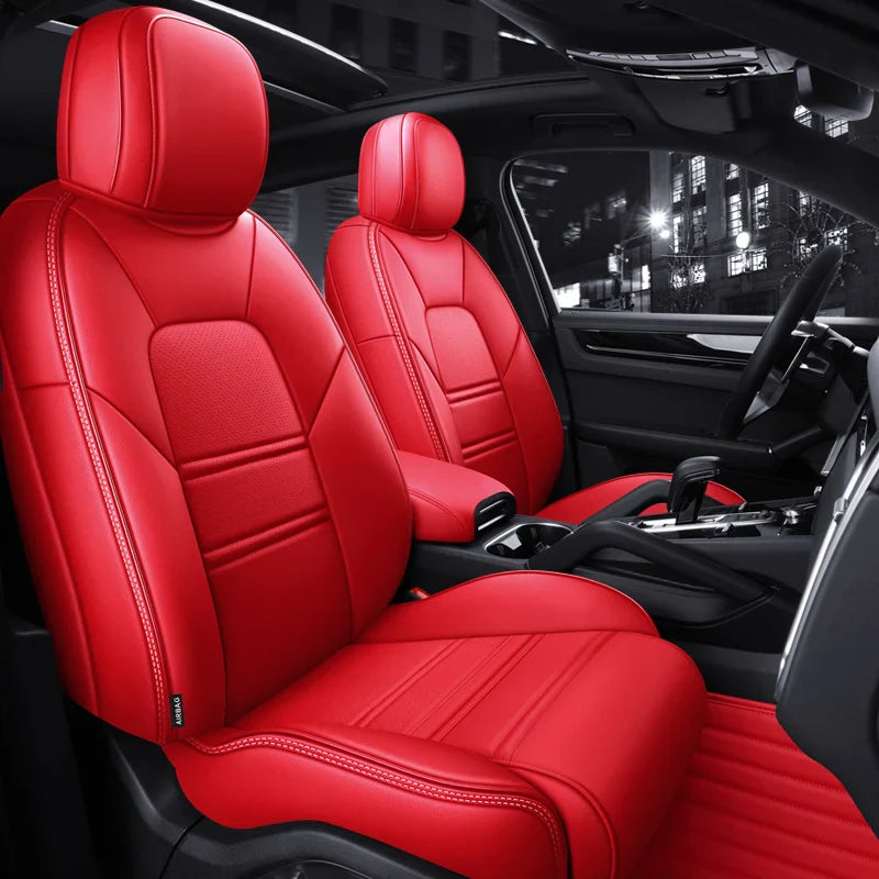 Leather Seat Covers for Porsche Cayenne EV