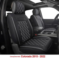 Leather Seat Covers for Chevrolet Colorado (2015–2024)