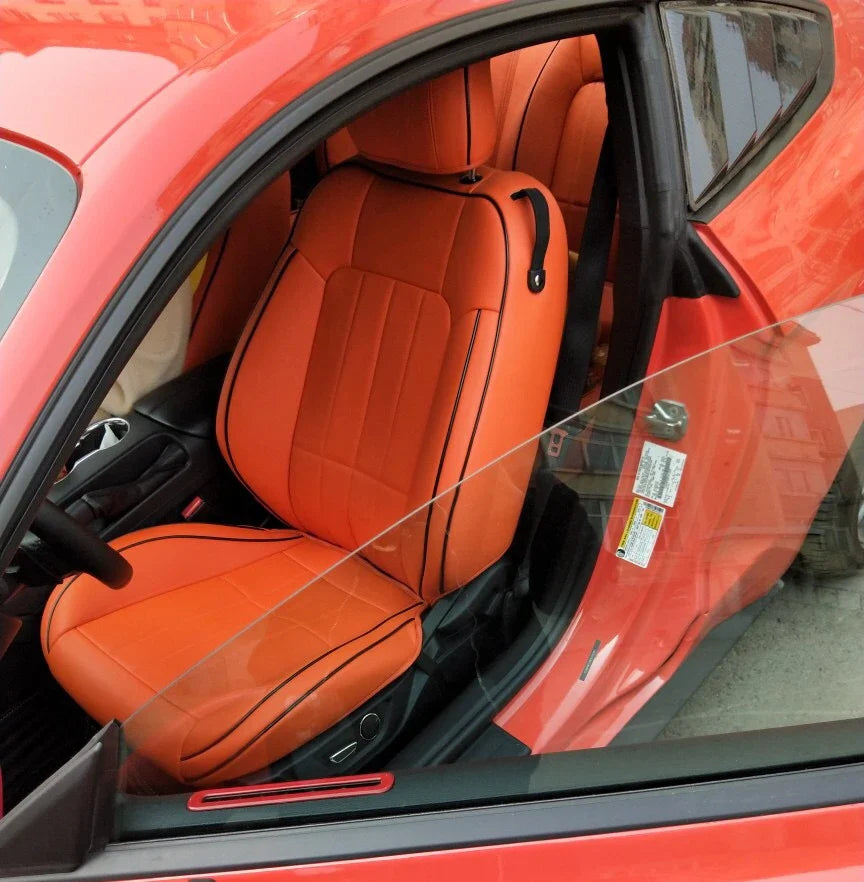 Leather Seat Covers for 2012–2014 Ford Mustang Coupe