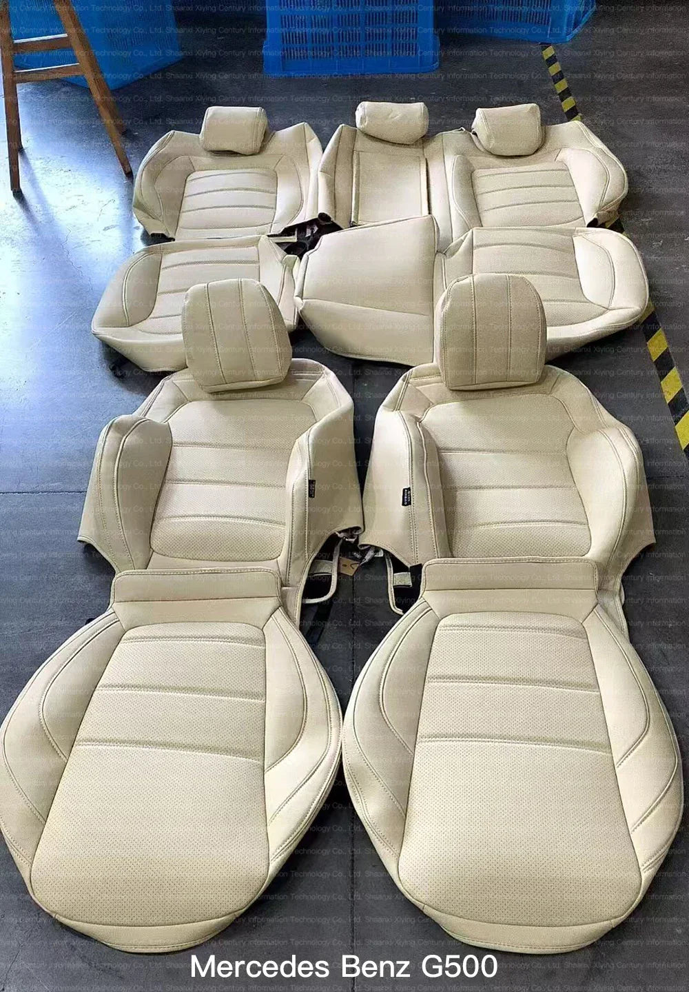 Leather Seat Covers for Mercedes-Benz W214