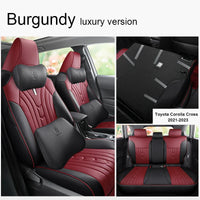 Leather Seat Covers for Toyota Corolla Cross