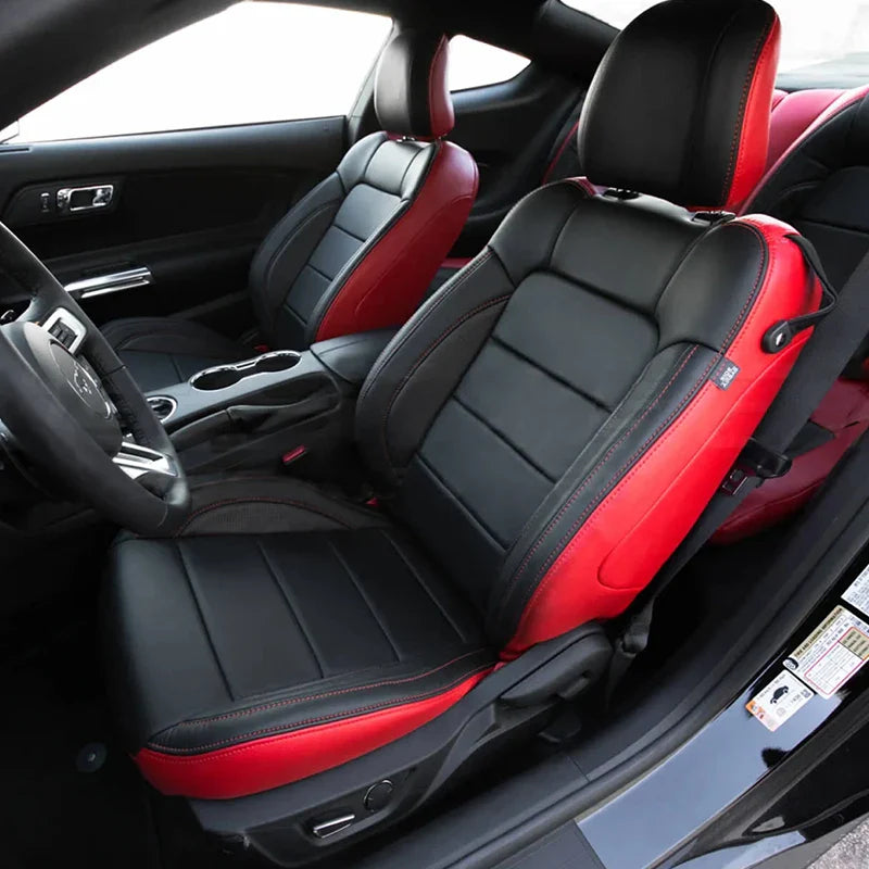 Leather Seat Covers for 2012–2014 Ford Mustang Coupe